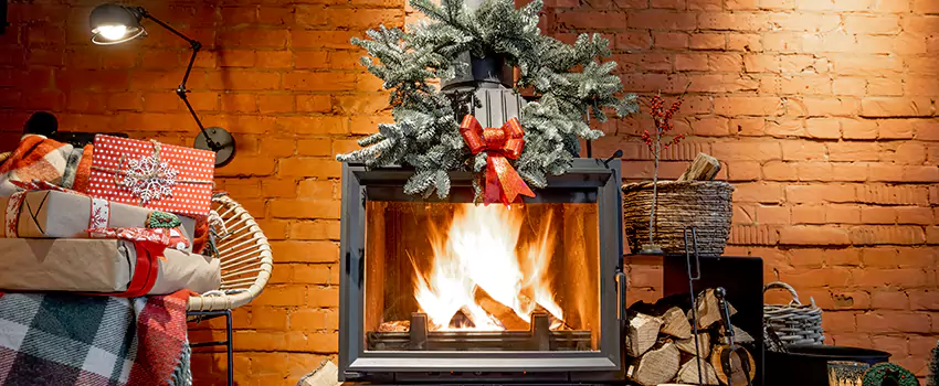 Travis Industries Linear Gas Fireplace Installation in Martinsburg, West Virginia