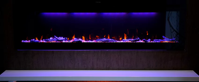 Dynamic Flame Color Fireplace Installation in Martinsburg, WV