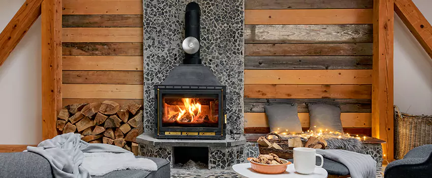 Thelin Hearth Products Direct Vent Gas Stove Fireplace Inspection in Martinsburg, West Virginia